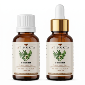 atimukta sanchaar nasal massage sinus relief essential oil blend