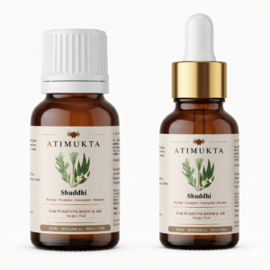 shuddhi by Atimukta- air freshning and purifying essential oil blend